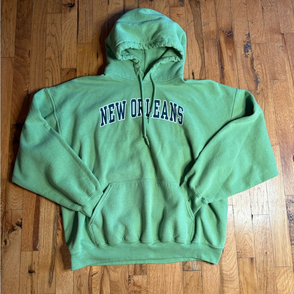 Green New Orleans Hoodie